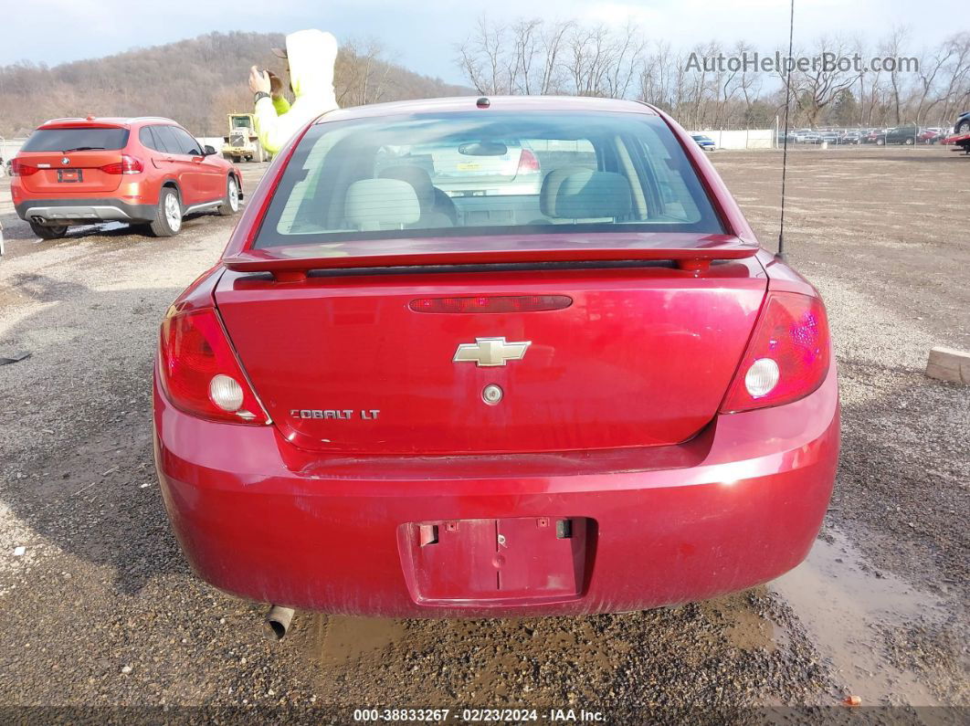 2007 Chevrolet Cobalt Lt Red vin: 1G1AL55F877217893