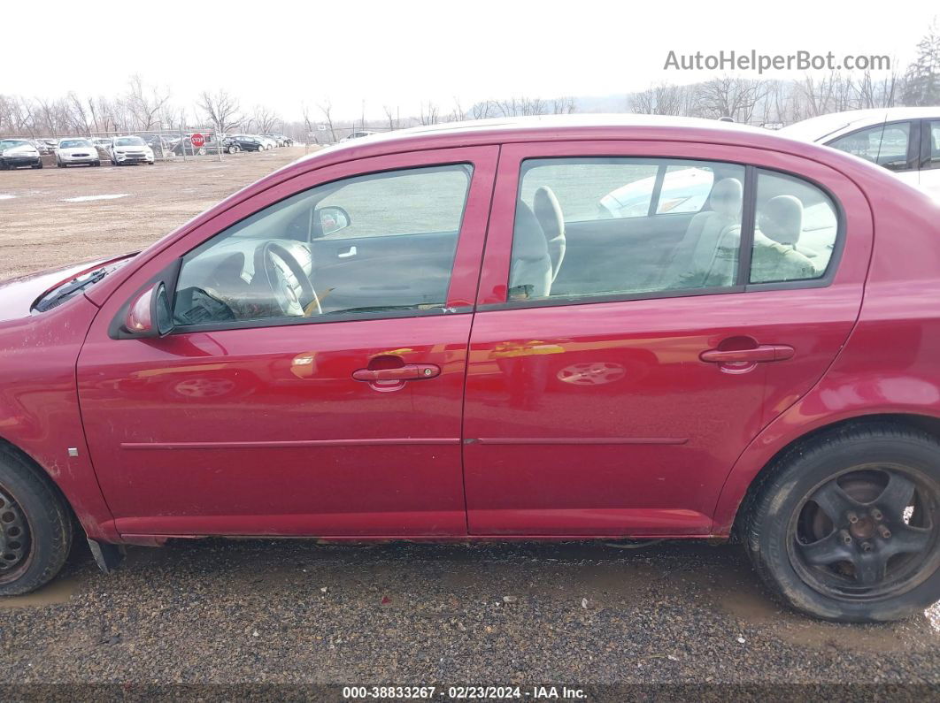 2007 Chevrolet Cobalt Lt Red vin: 1G1AL55F877217893