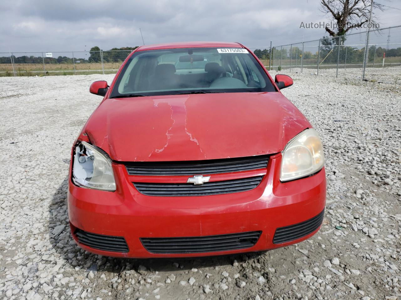 2007 Chevrolet Cobalt Lt Red vin: 1G1AL55F877268424