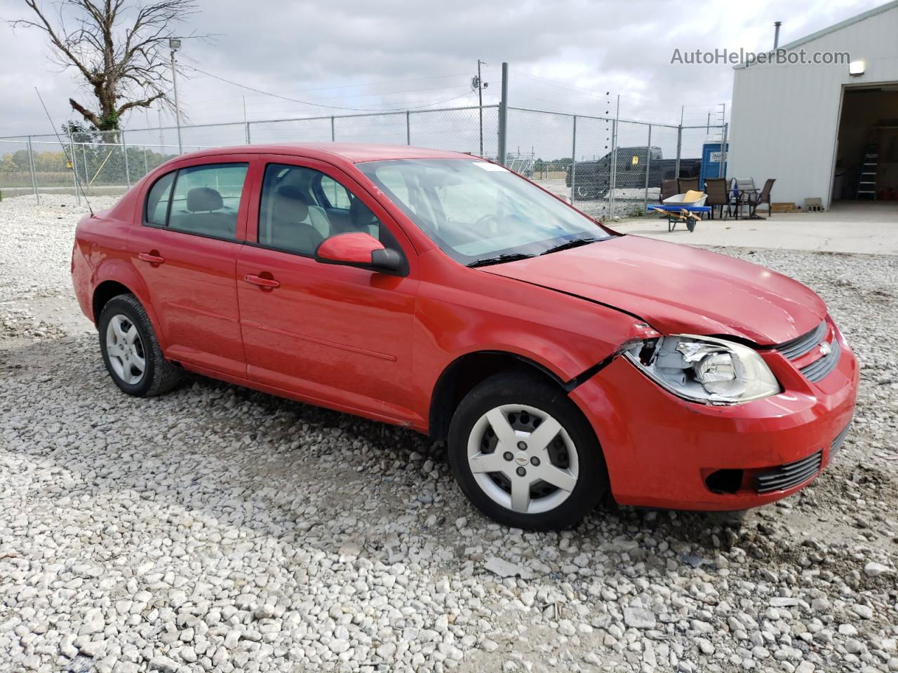 2007 Chevrolet Cobalt Lt Red vin: 1G1AL55F877268424