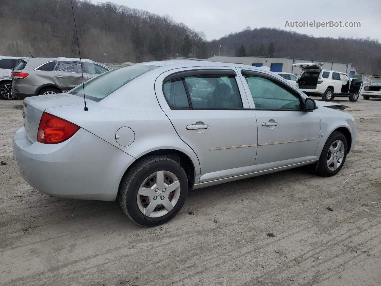 2007 Chevrolet Cobalt Lt Silver vin: 1G1AL55F877364859