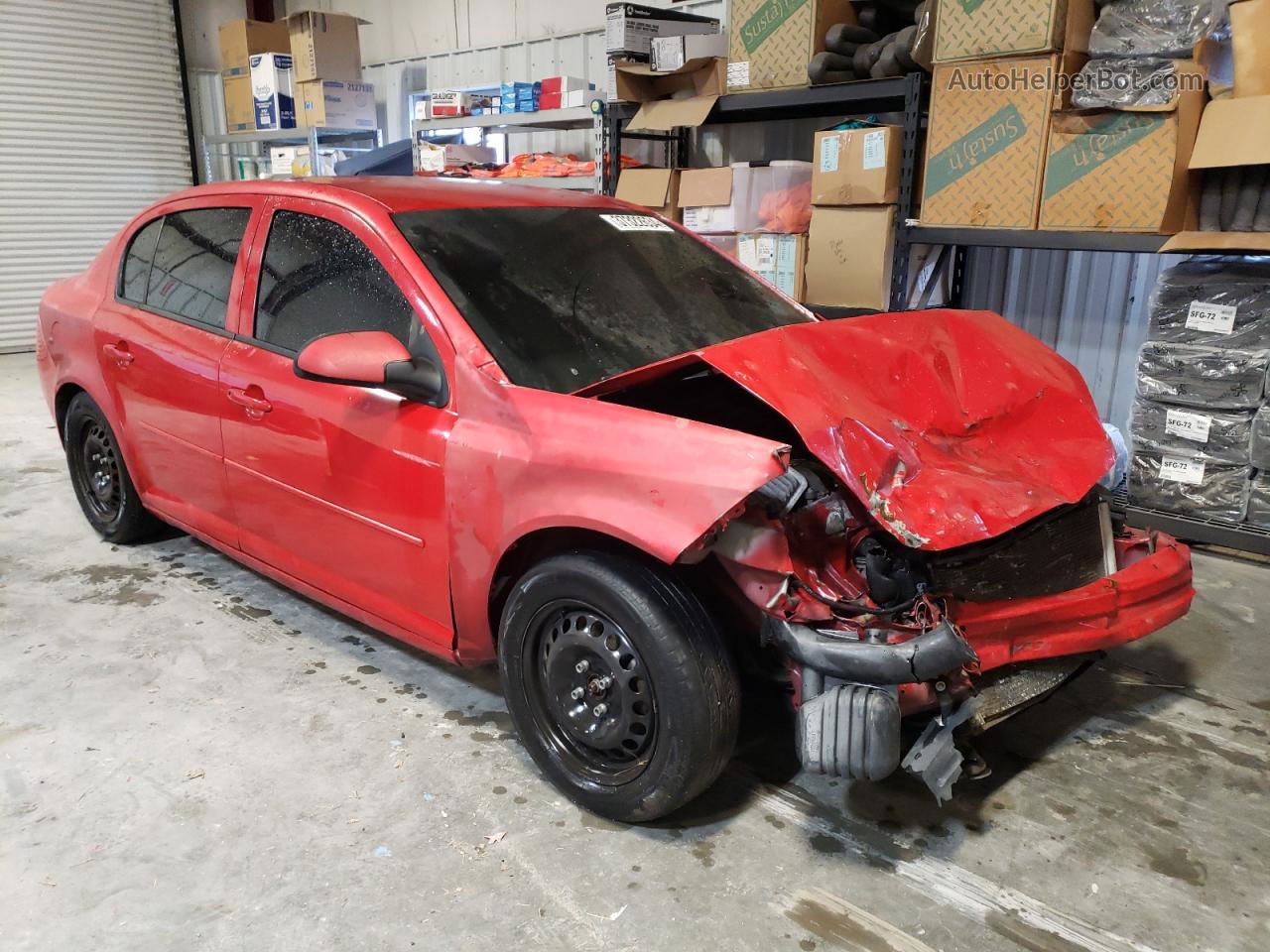 2007 Chevrolet Cobalt Lt Red vin: 1G1AL55F977262292