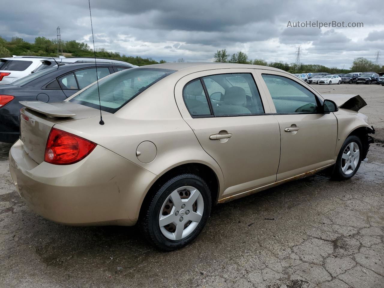 2007 Chevrolet Cobalt Lt Gold vin: 1G1AL55F977402325