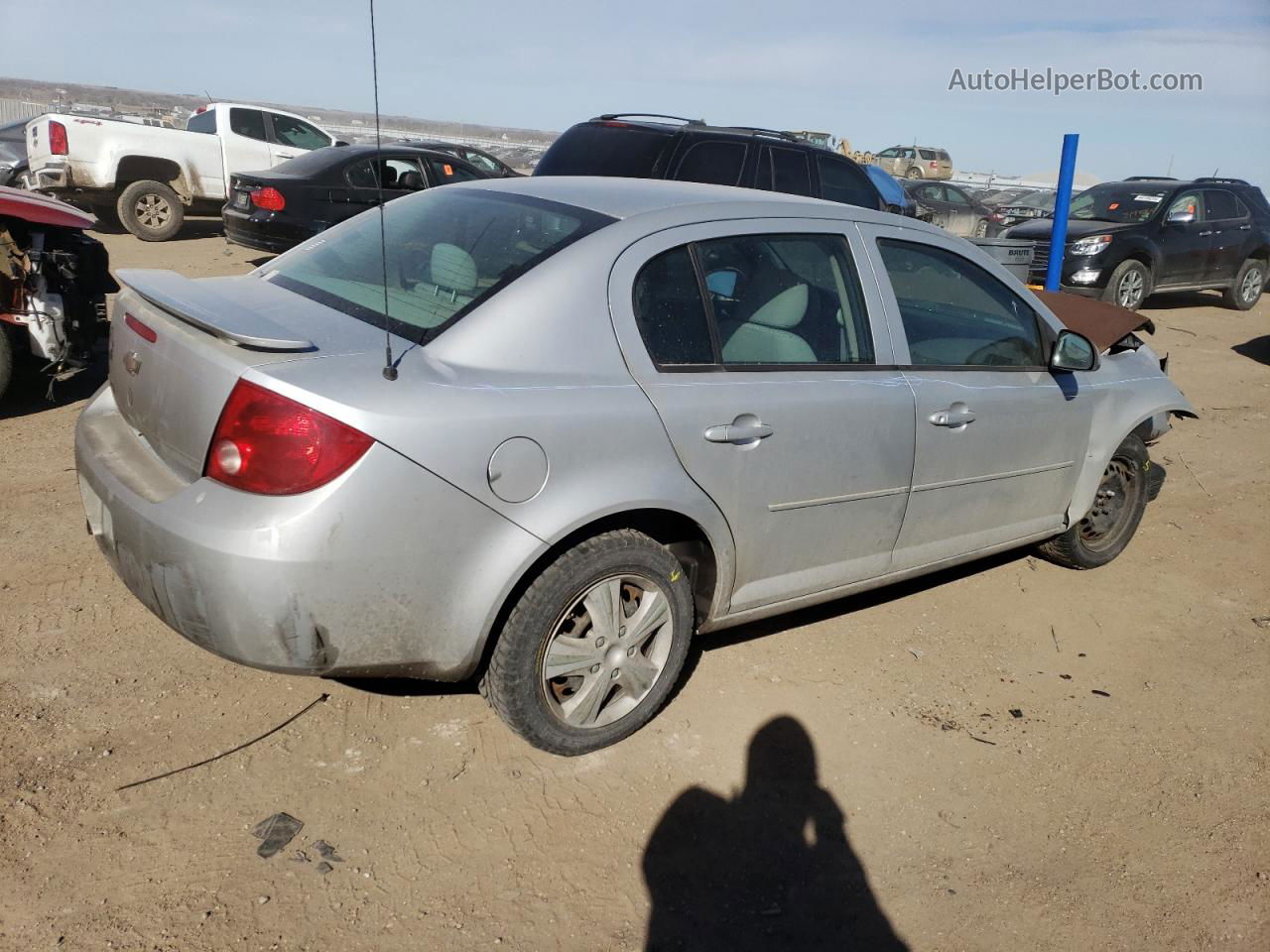 2007 Chevrolet Cobalt Lt Серебряный vin: 1G1AL55FX77101790