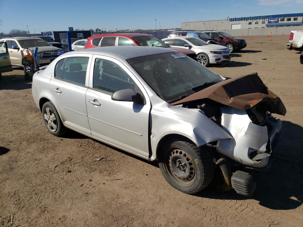 2007 Chevrolet Cobalt Lt Silver vin: 1G1AL55FX77101790