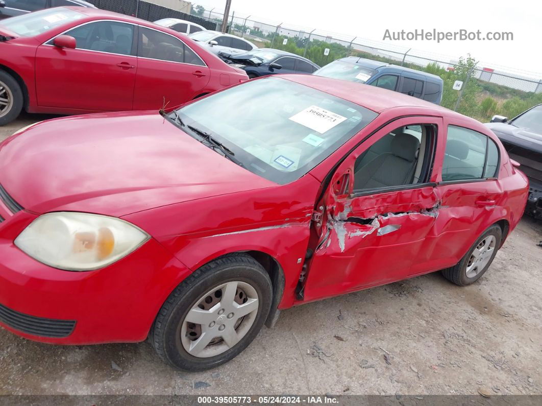 2007 Chevrolet Cobalt Lt Red vin: 1G1AL55FX77250099