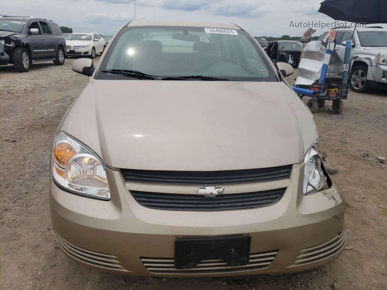 2008 Chevrolet Cobalt Lt Tan vin: 1G1AL55FX87244711