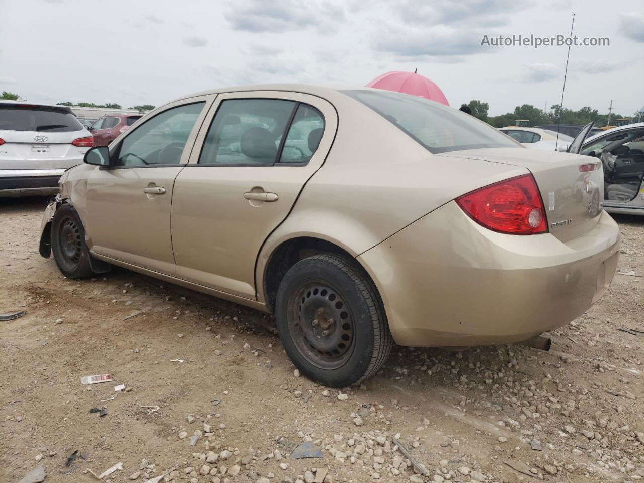 2008 Chevrolet Cobalt Lt Tan vin: 1G1AL55FX87244711