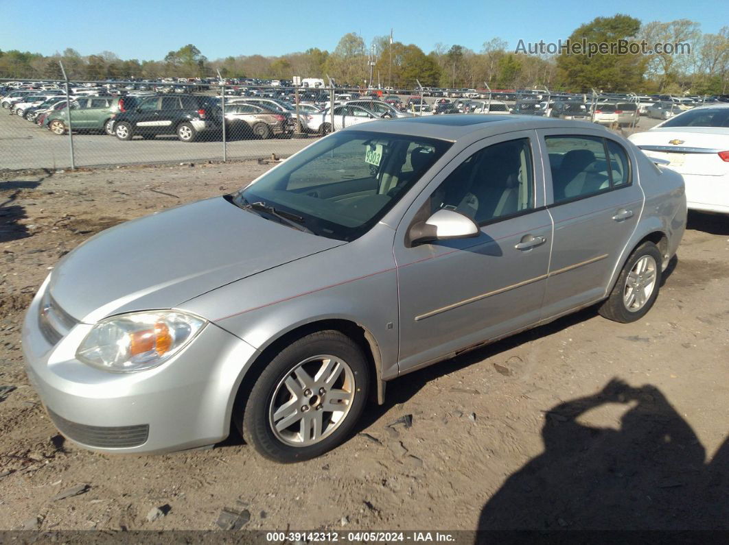 2007 Chevrolet Cobalt Lt Silver vin: 1G1AL58F077375835