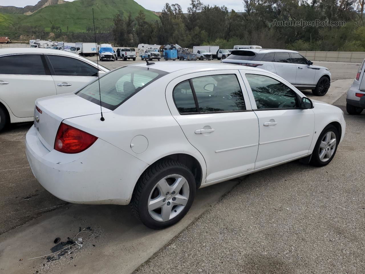 2008 Chevrolet Cobalt Lt Белый vin: 1G1AL58F087227265