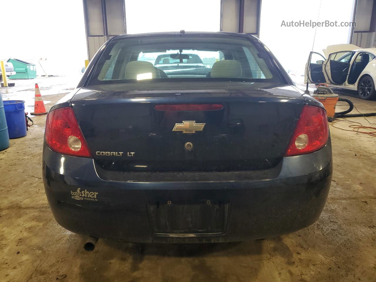 2008 Chevrolet Cobalt Lt Blue vin: 1G1AL58F087240789