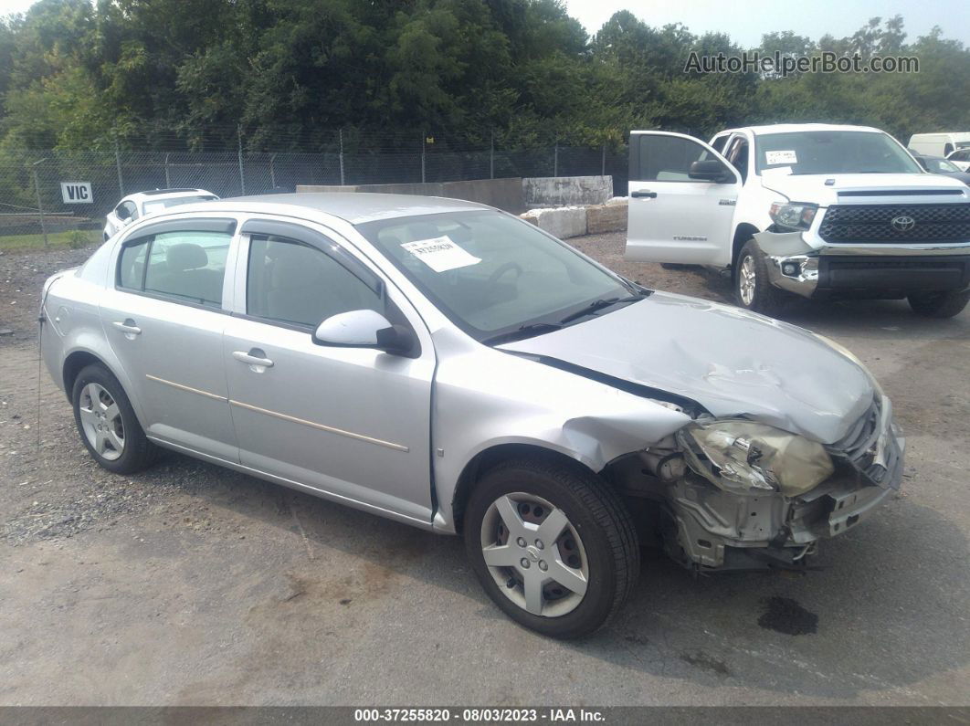 2008 Chevrolet Cobalt Lt Silver vin: 1G1AL58F087260718