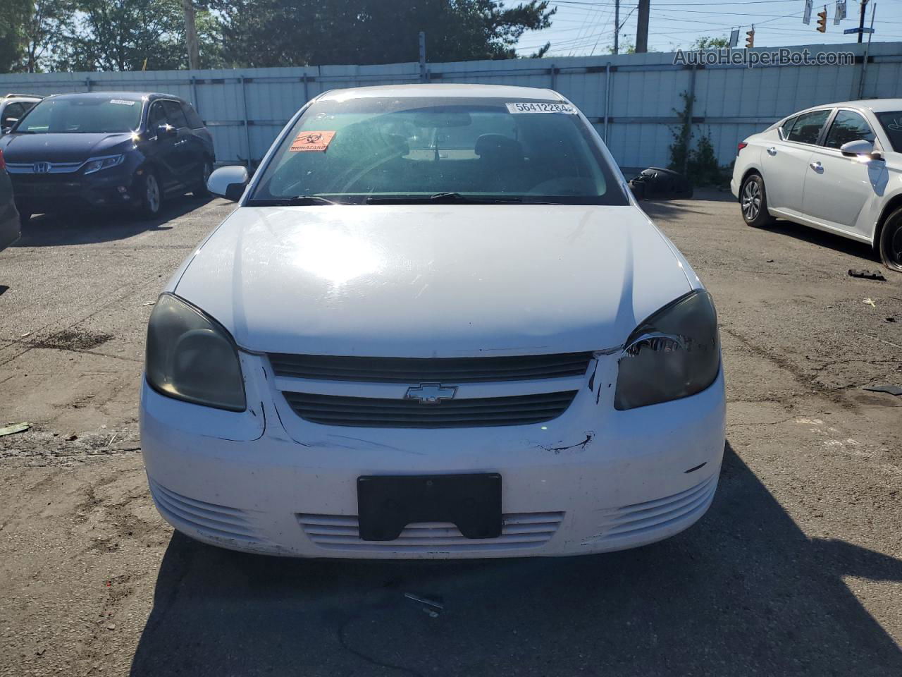 2008 Chevrolet Cobalt Lt White vin: 1G1AL58F187205923