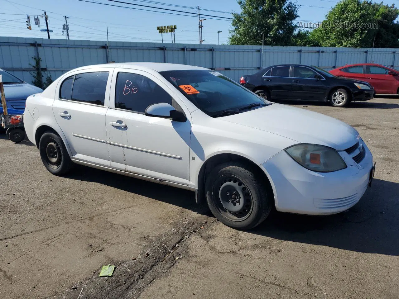 2008 Chevrolet Cobalt Lt White vin: 1G1AL58F187205923