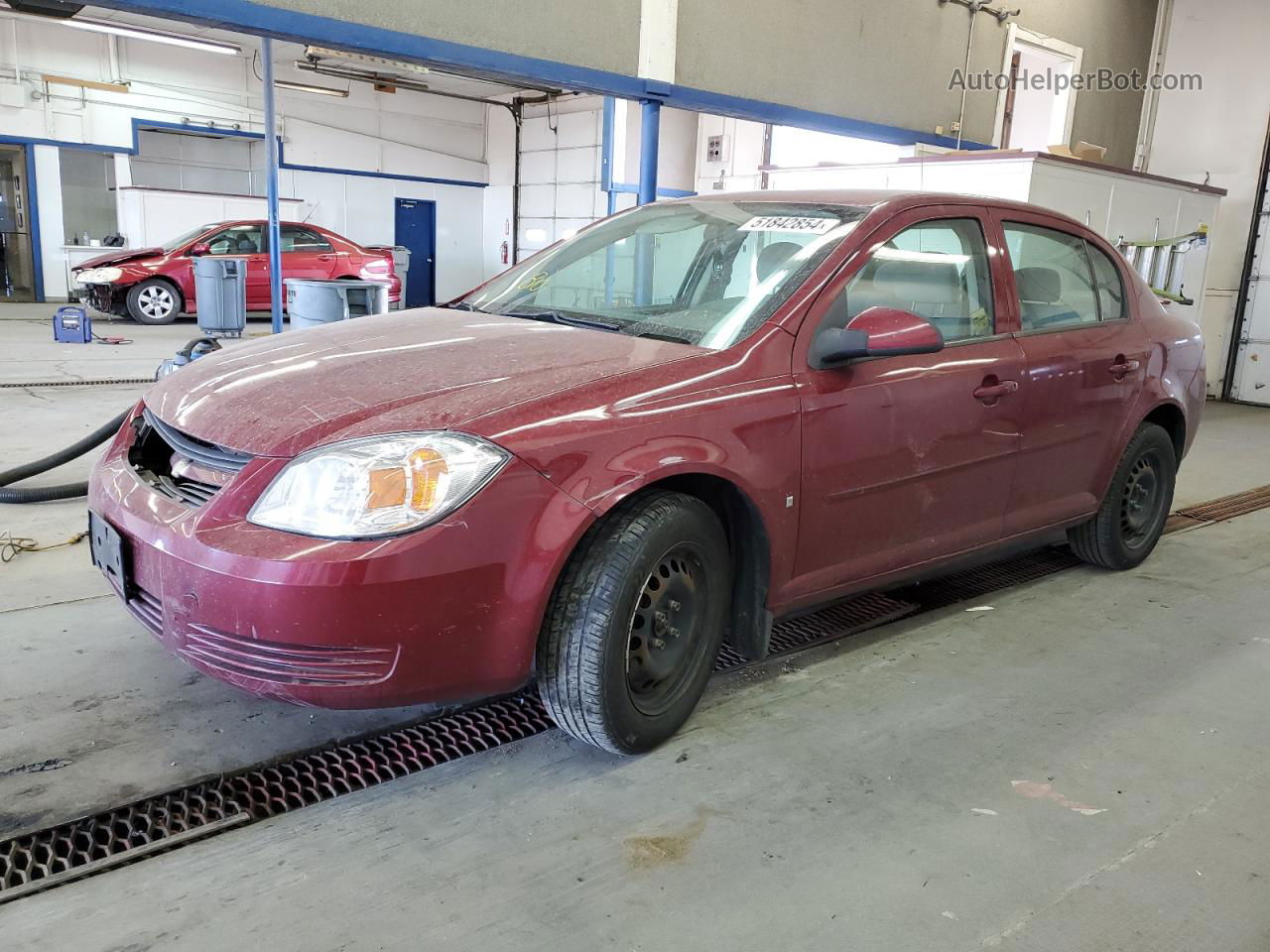 2008 Chevrolet Cobalt Lt Red vin: 1G1AL58F187239070