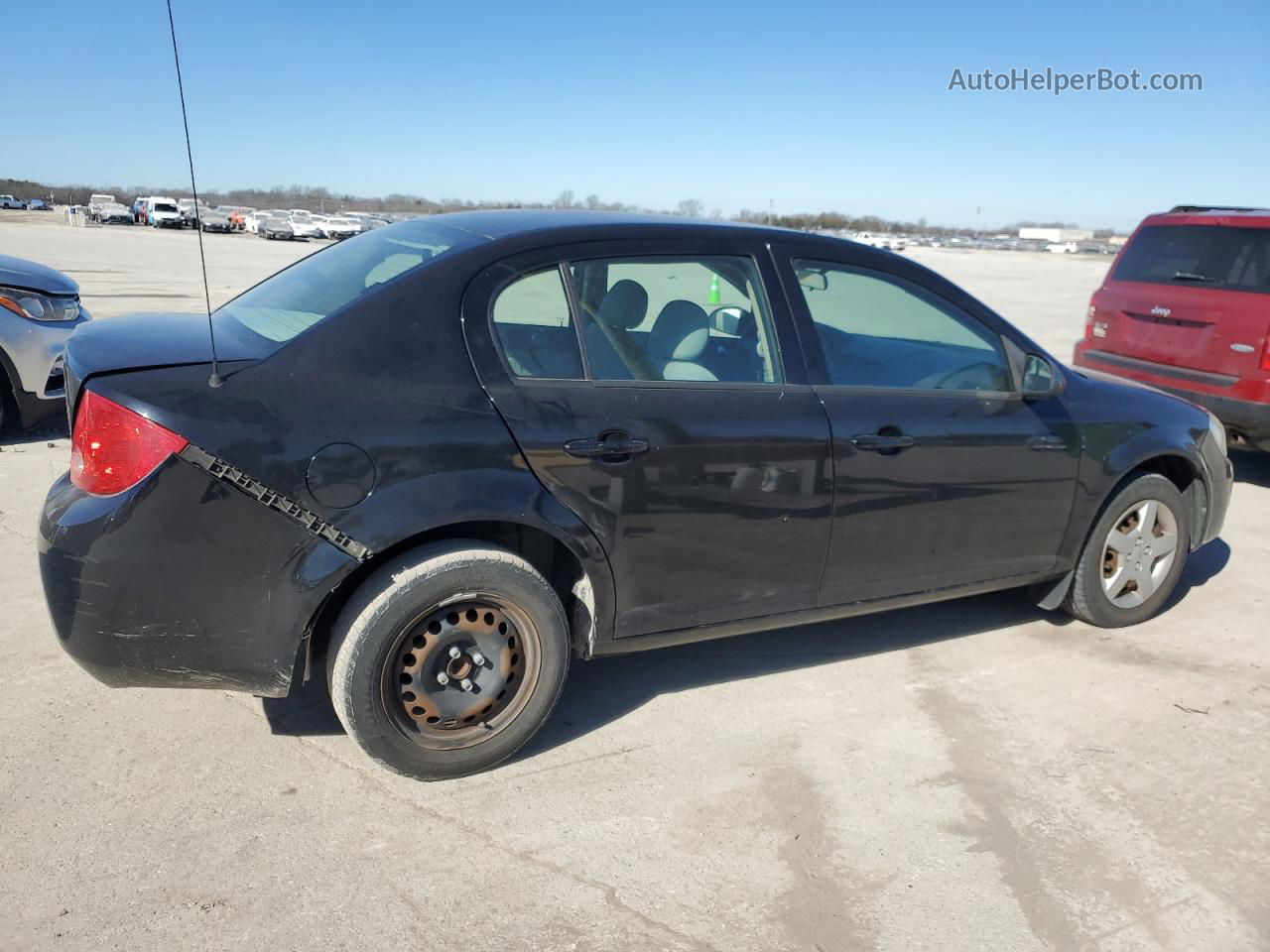 2008 Chevrolet Cobalt Lt Черный vin: 1G1AL58F187293811