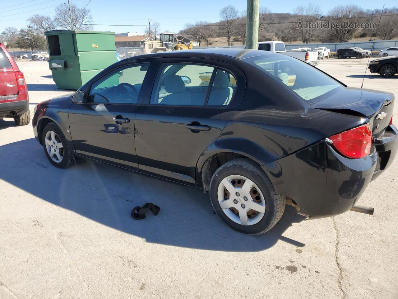 2008 Chevrolet Cobalt Lt Black vin: 1G1AL58F187293811