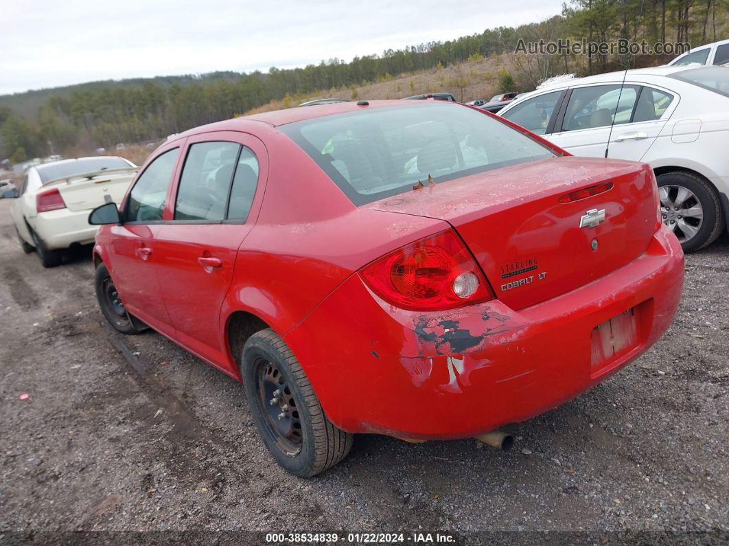 2008 Chevrolet Cobalt Lt Красный vin: 1G1AL58F287124980