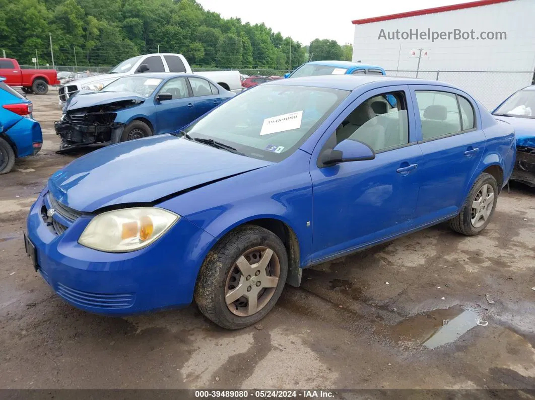 2008 Chevrolet Cobalt Lt Blue vin: 1G1AL58F287128883