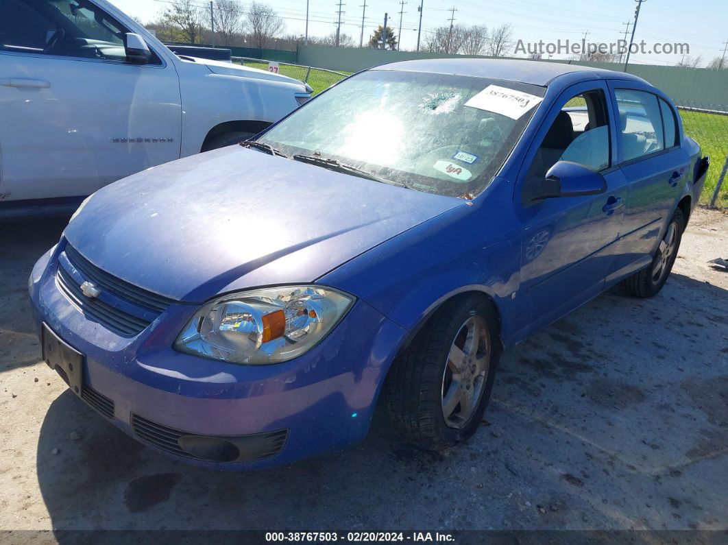 2008 Chevrolet Cobalt Lt Blue vin: 1G1AL58F287197444