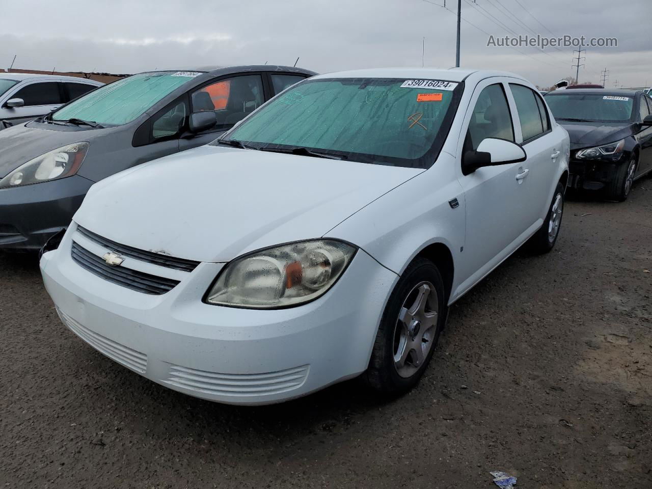 2008 Chevrolet Cobalt Lt Белый vin: 1G1AL58F287221063