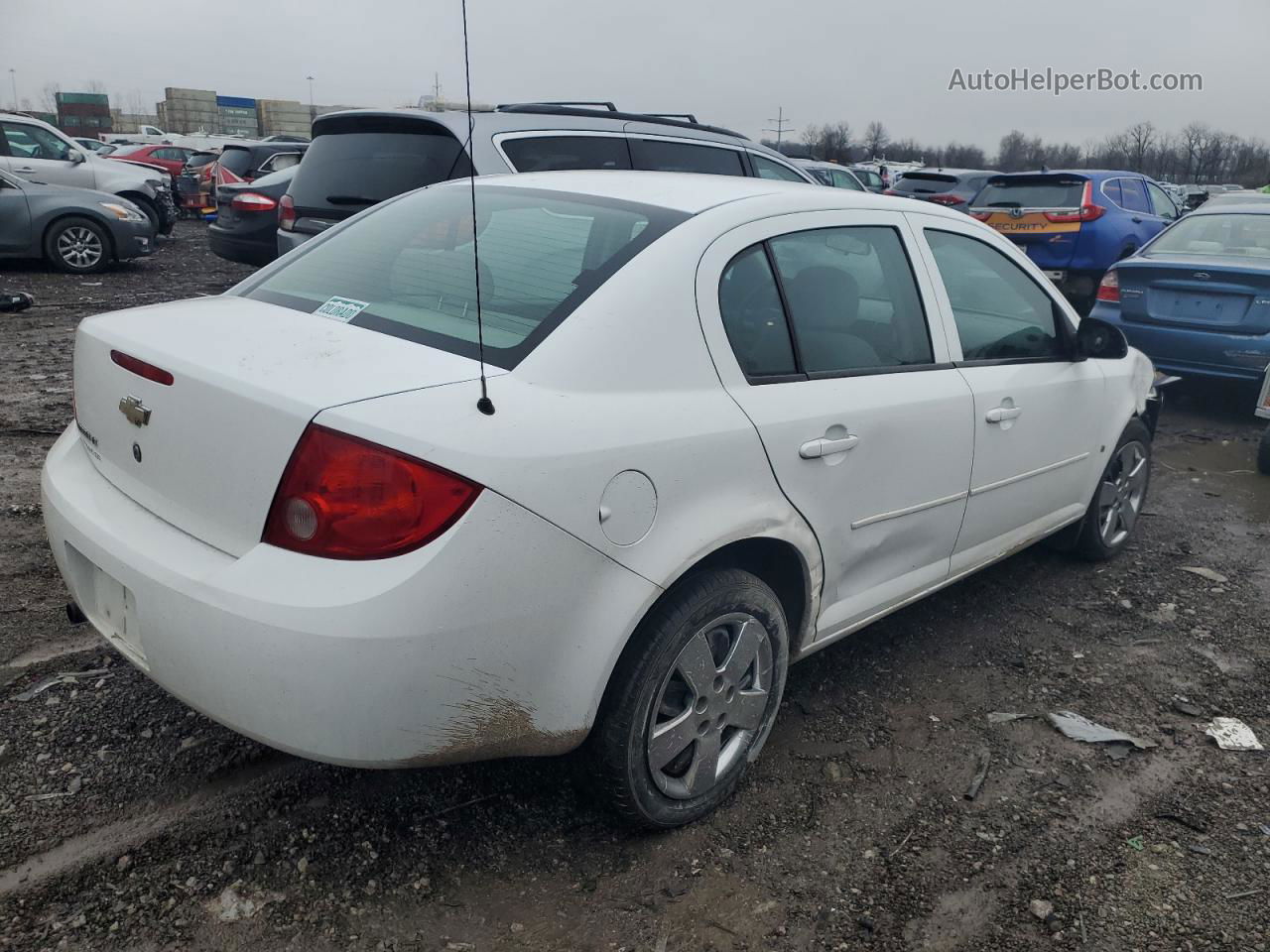 2008 Chevrolet Cobalt Lt White vin: 1G1AL58F287229020