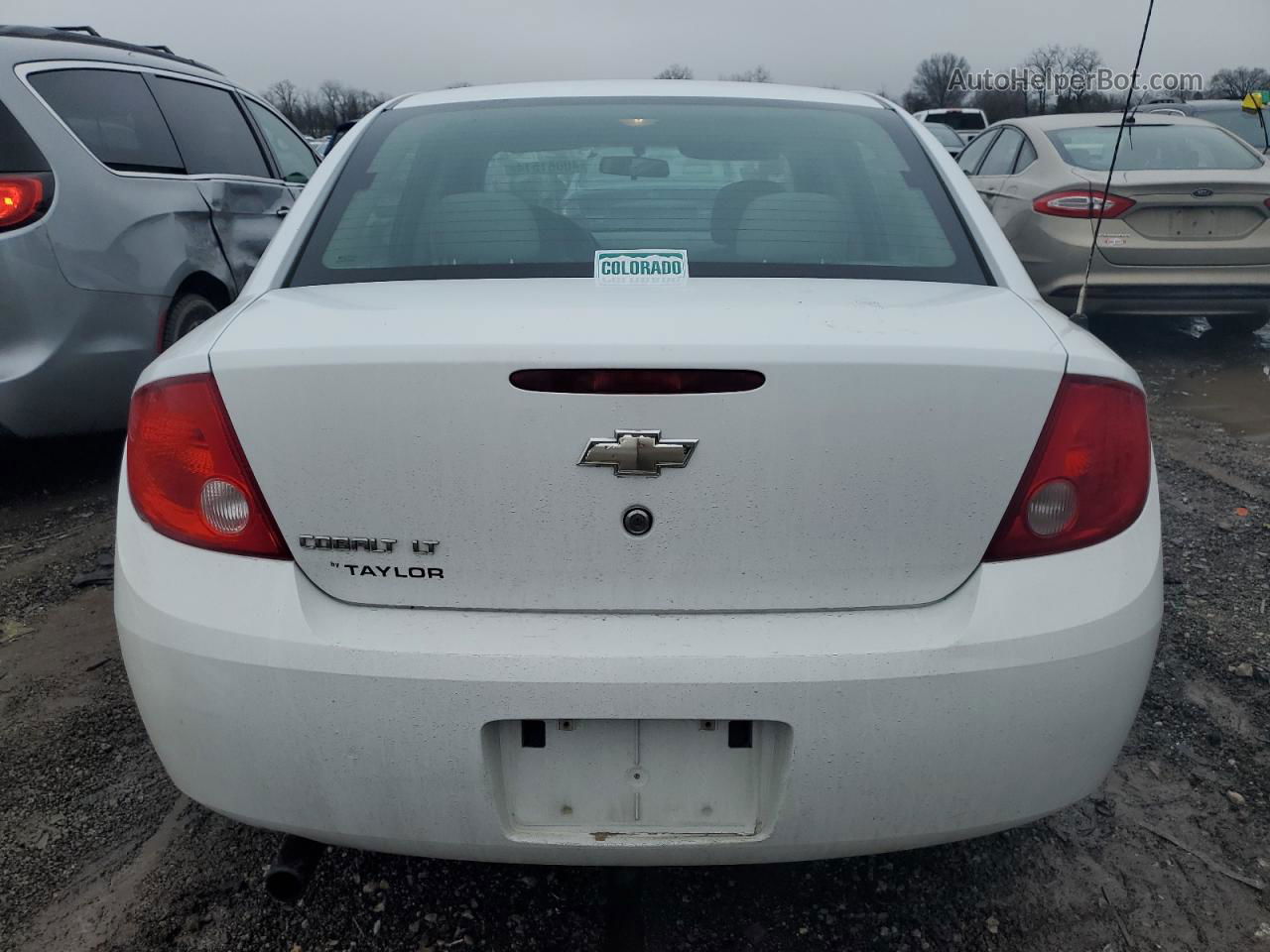 2008 Chevrolet Cobalt Lt White vin: 1G1AL58F287229020