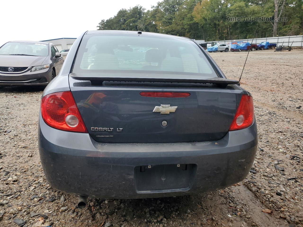 2008 Chevrolet Cobalt Lt Синий vin: 1G1AL58F387105810