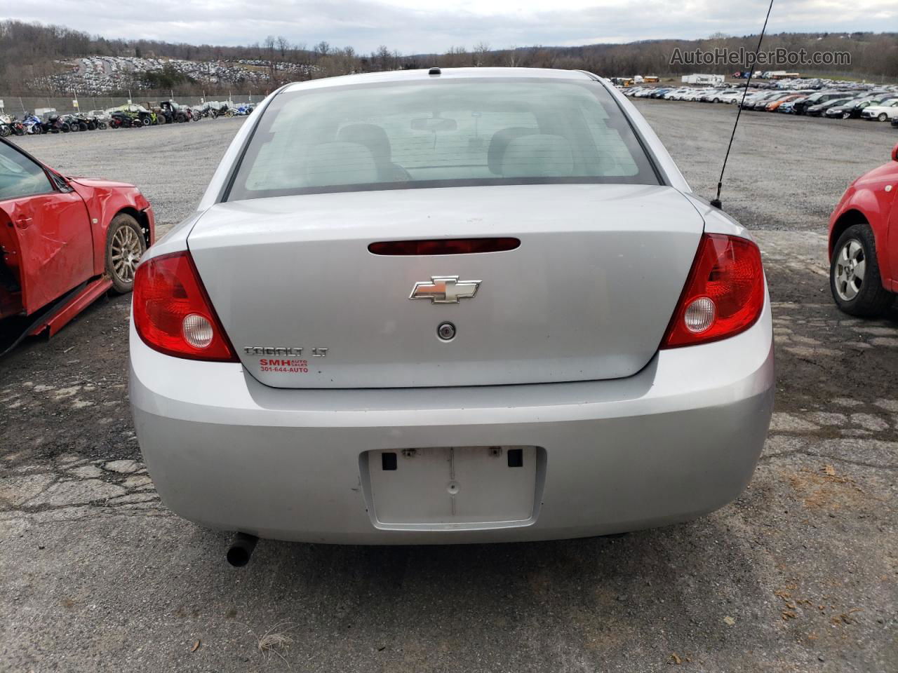 2008 Chevrolet Cobalt Lt Silver vin: 1G1AL58F387170544