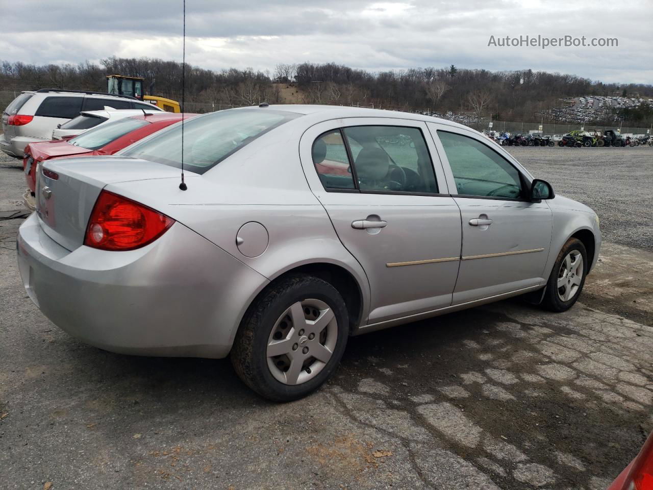 2008 Chevrolet Cobalt Lt Silver vin: 1G1AL58F387170544