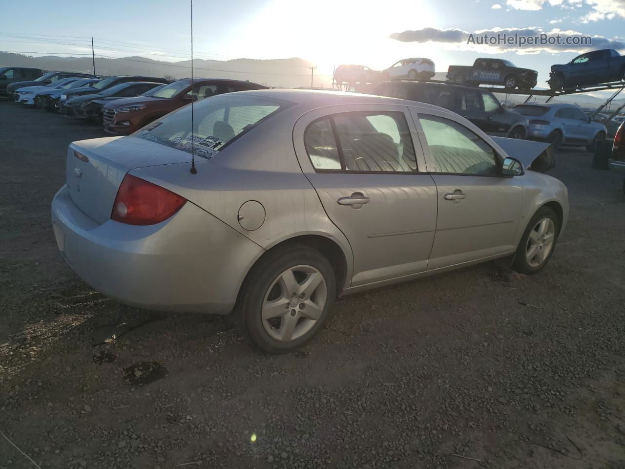 2008 Chevrolet Cobalt Lt Silver vin: 1G1AL58F387236638