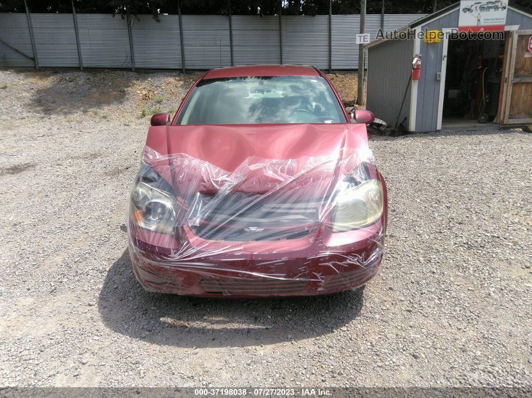 2008 Chevrolet Cobalt Lt Red vin: 1G1AL58F387250877