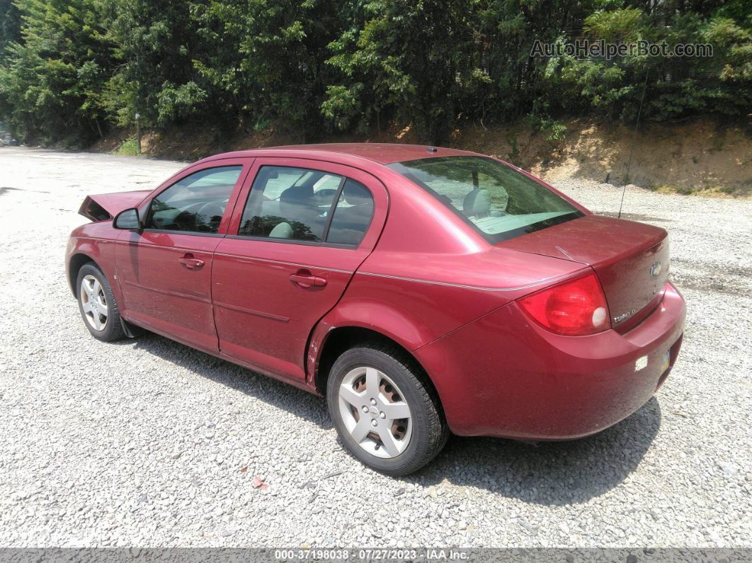 2008 Chevrolet Cobalt Lt Red vin: 1G1AL58F387250877