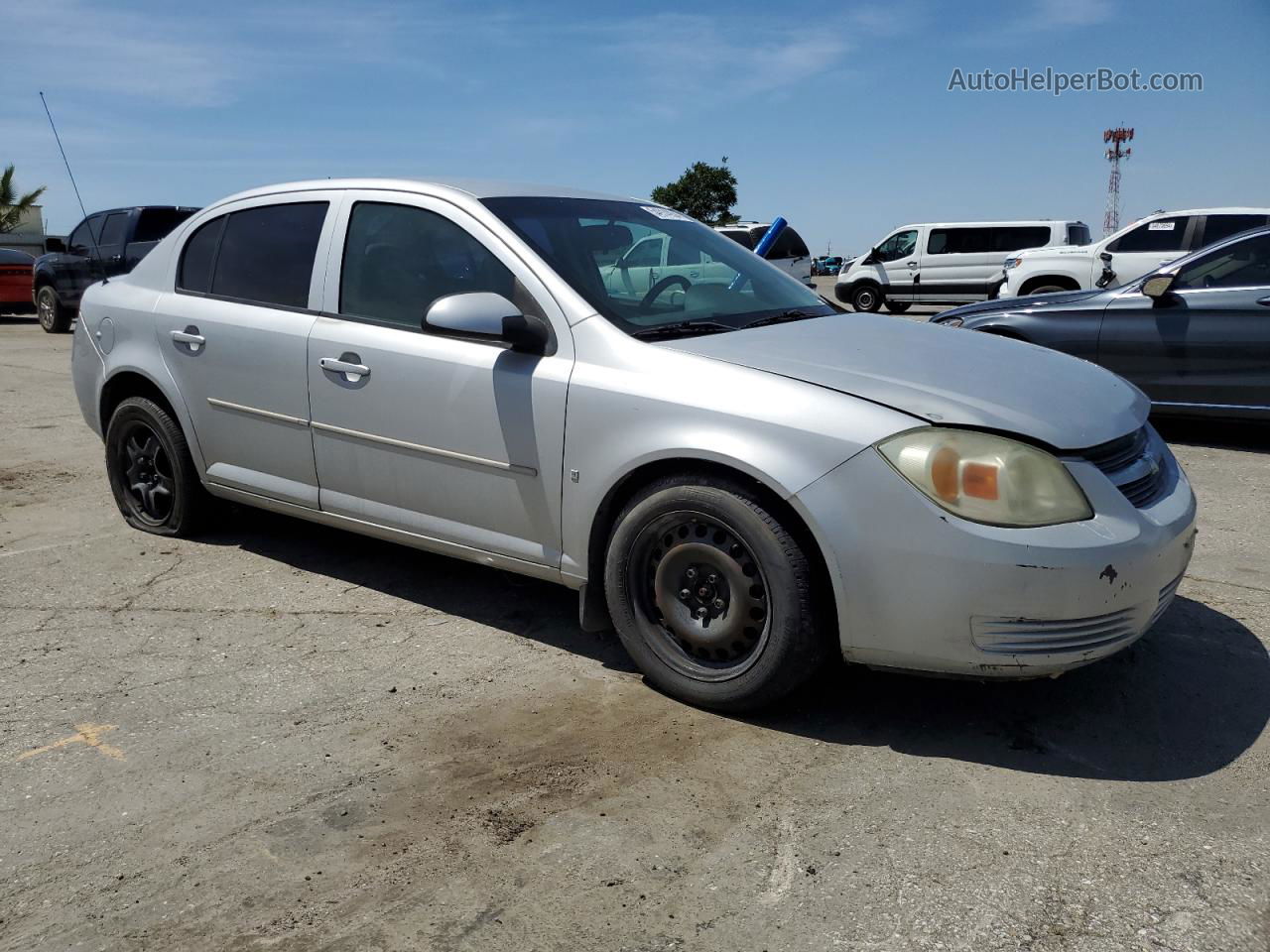 2007 Chevrolet Cobalt Lt Silver vin: 1G1AL58F477326783