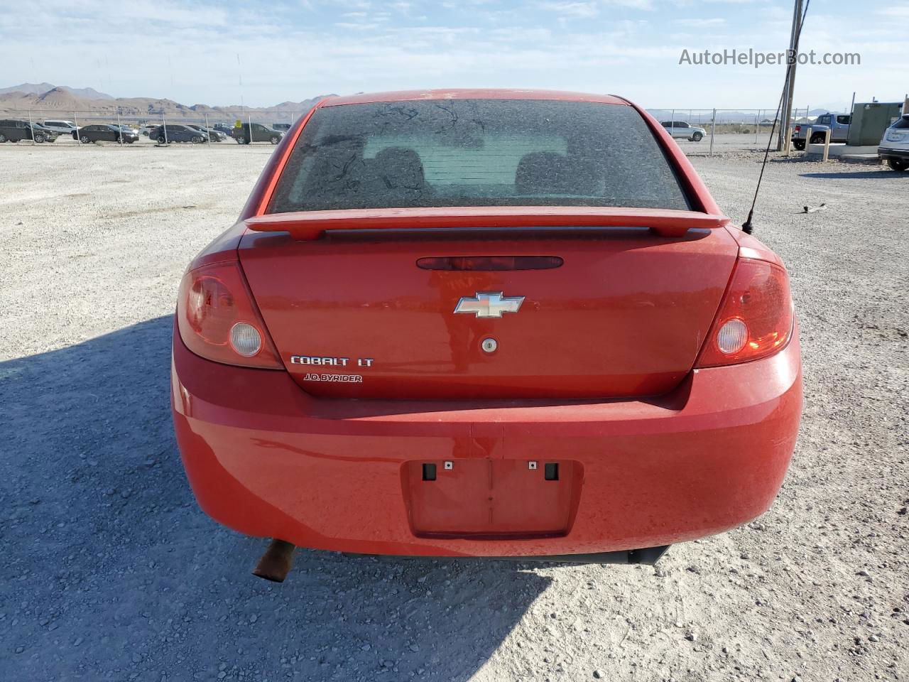 2007 Chevrolet Cobalt Lt Красный vin: 1G1AL58F477397899