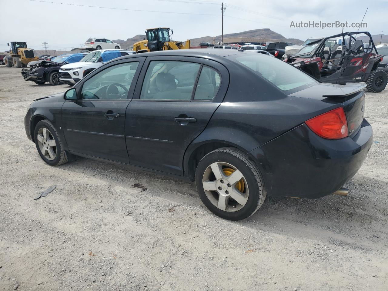 2008 Chevrolet Cobalt Lt Black vin: 1G1AL58F487172626