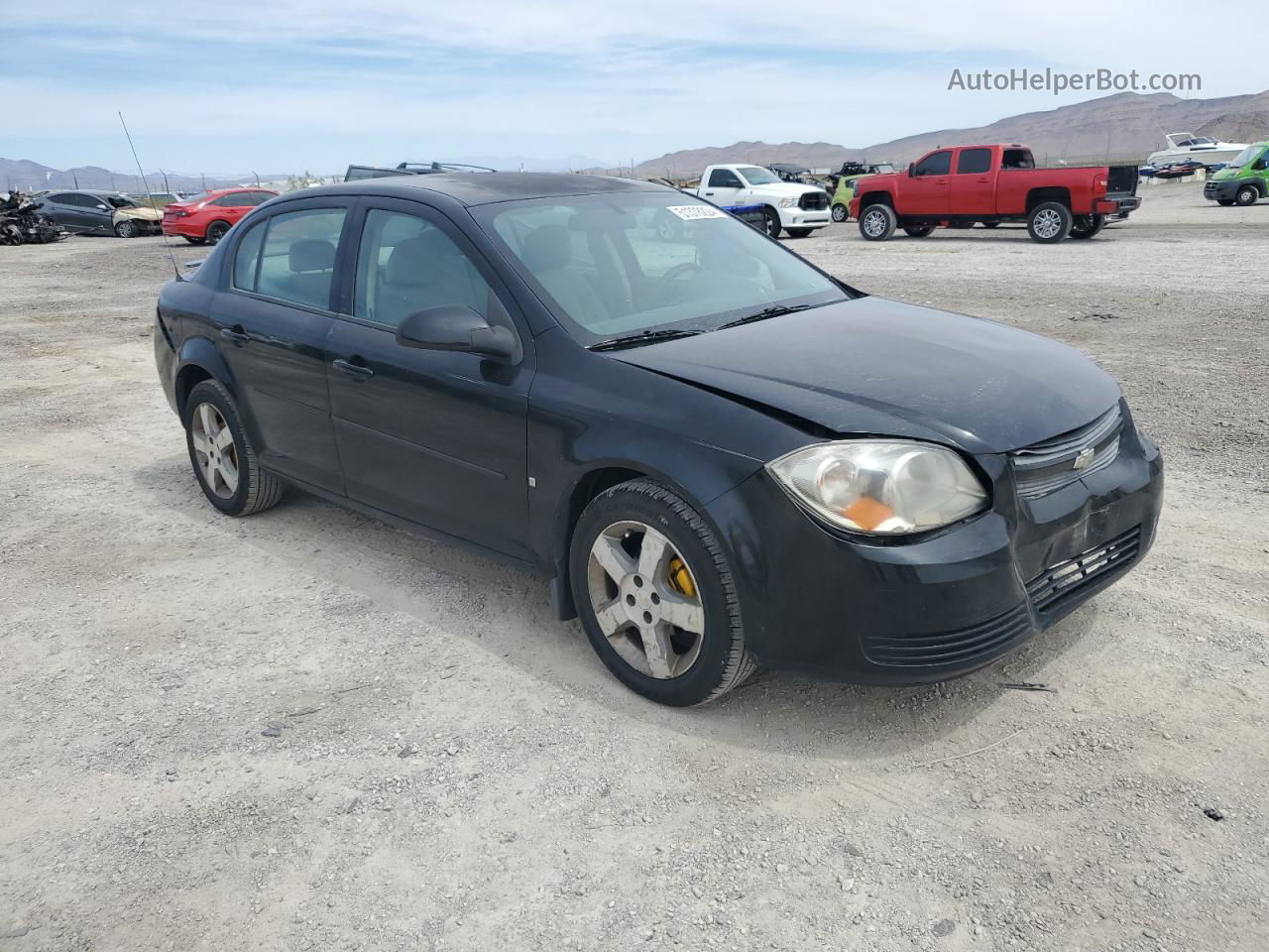 2008 Chevrolet Cobalt Lt Черный vin: 1G1AL58F487172626