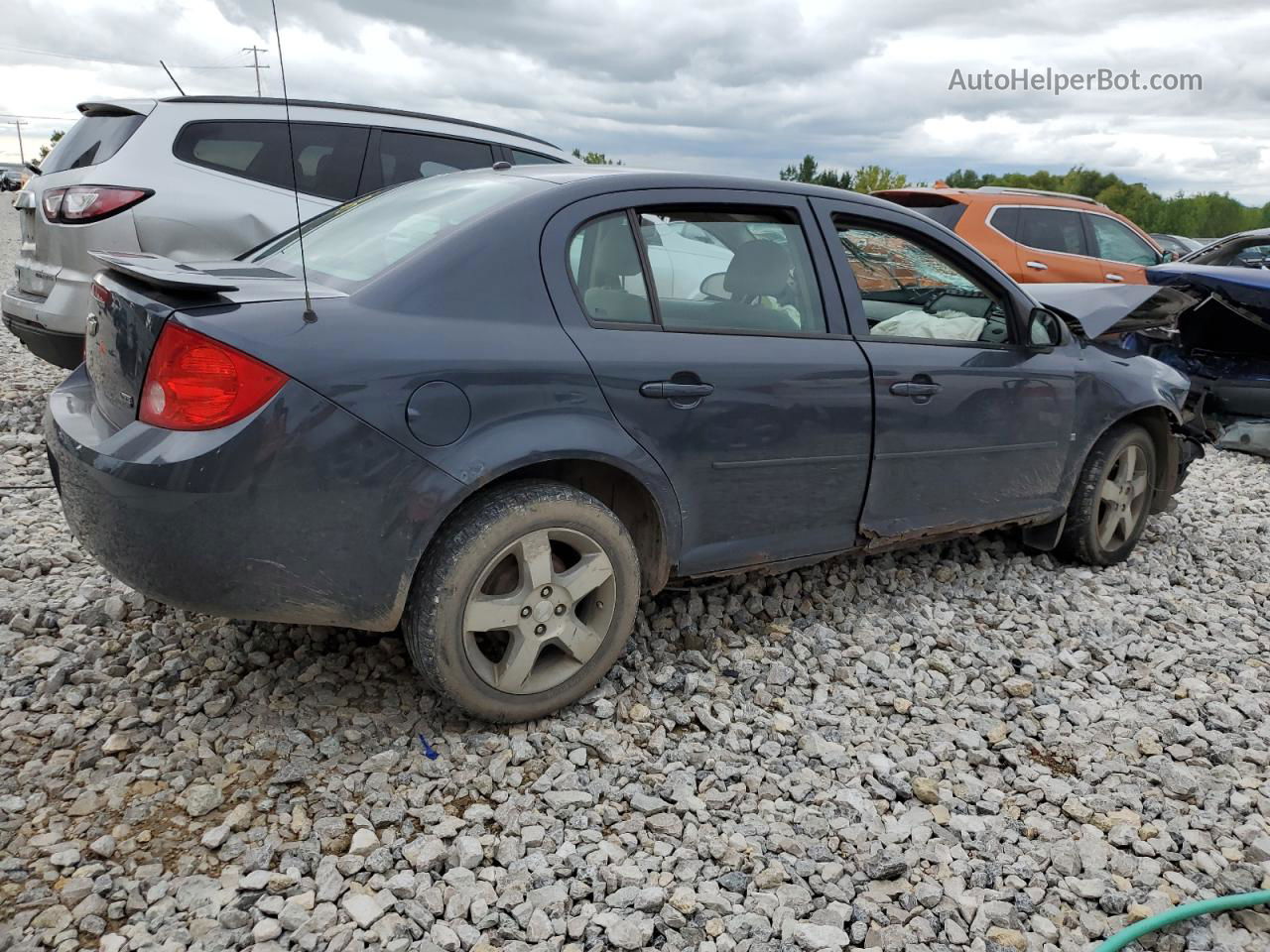 2008 Chevrolet Cobalt Lt Gray vin: 1G1AL58F487293205