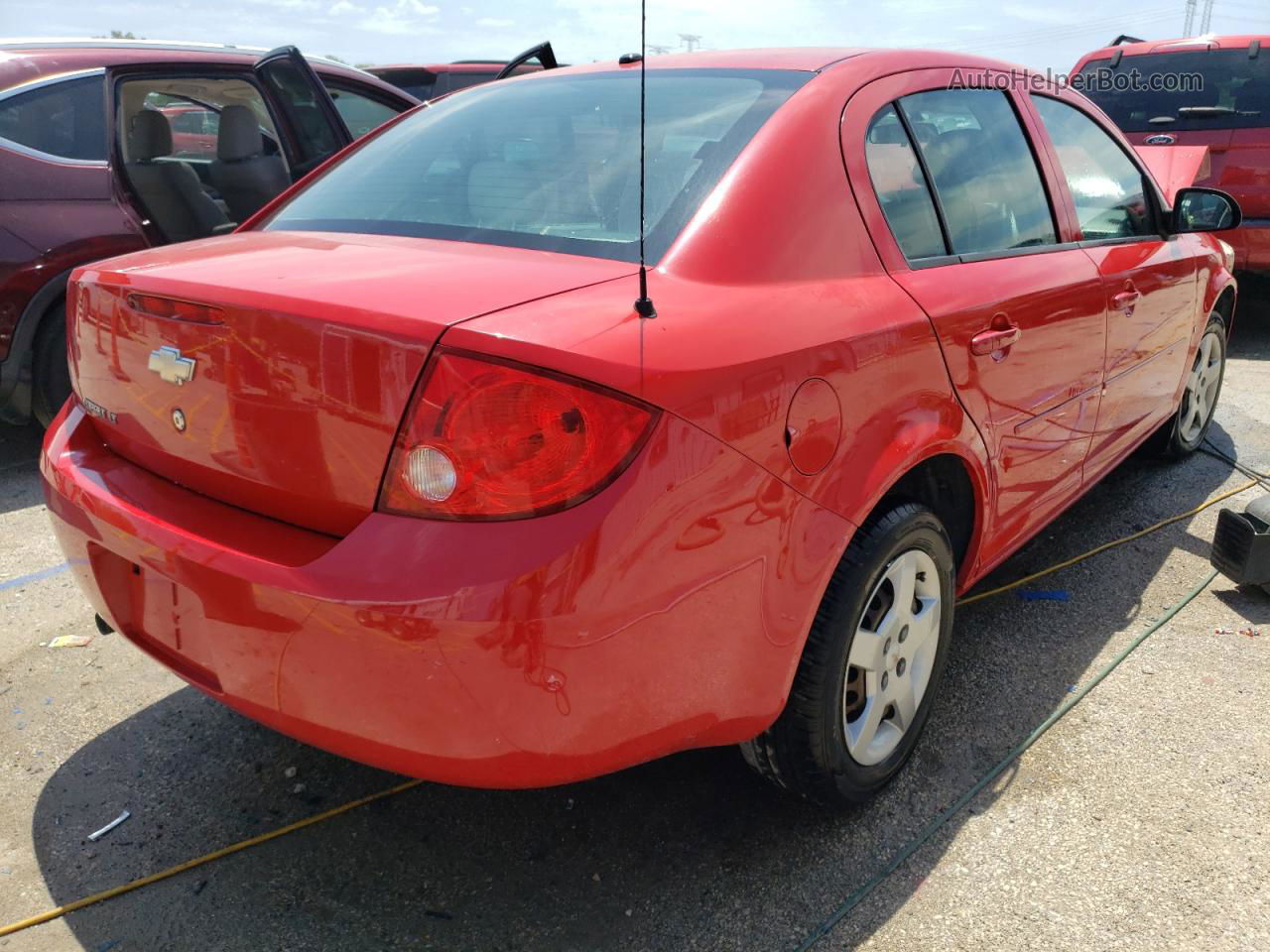 2008 Chevrolet Cobalt Lt Red vin: 1G1AL58F487342676