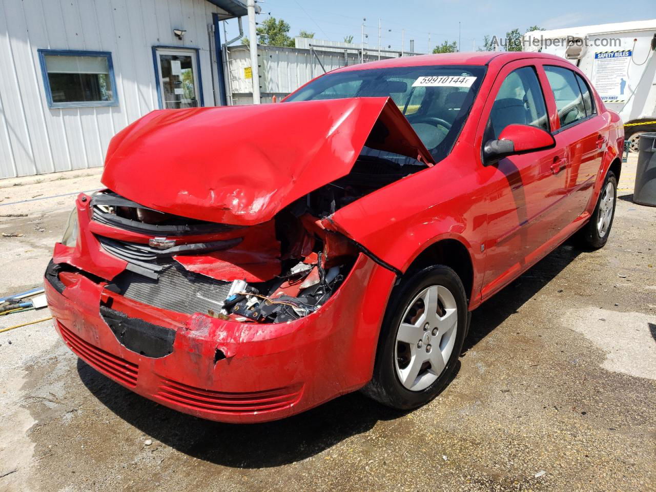 2008 Chevrolet Cobalt Lt Red vin: 1G1AL58F487342676