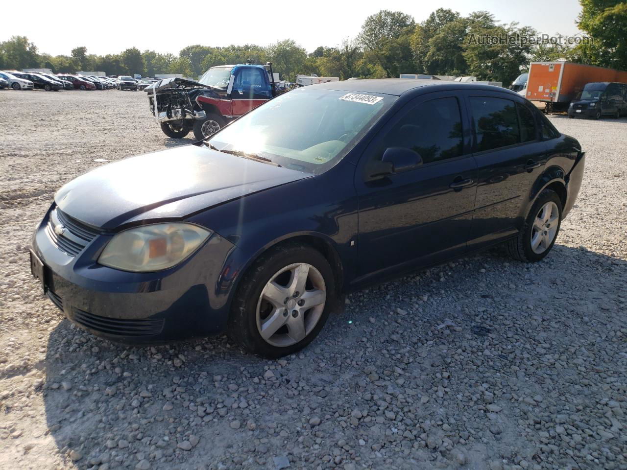 2008 Chevrolet Cobalt Lt Blue vin: 1G1AL58F587148173