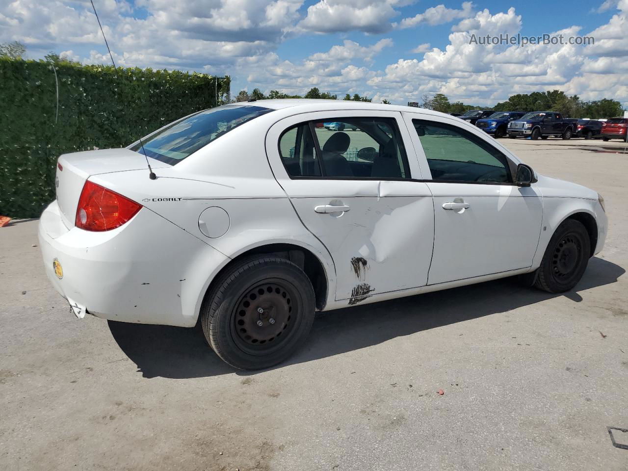 2008 Chevrolet Cobalt Lt White vin: 1G1AL58F587165264