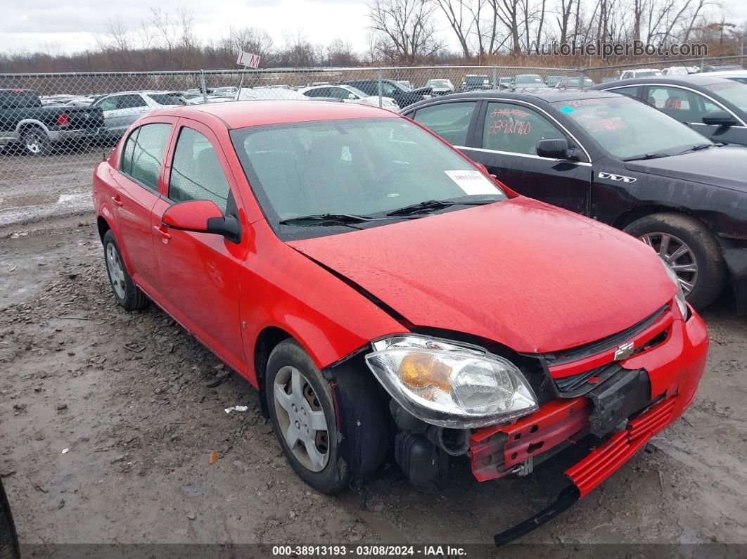 2008 Chevrolet Cobalt Lt Red vin: 1G1AL58F587346607