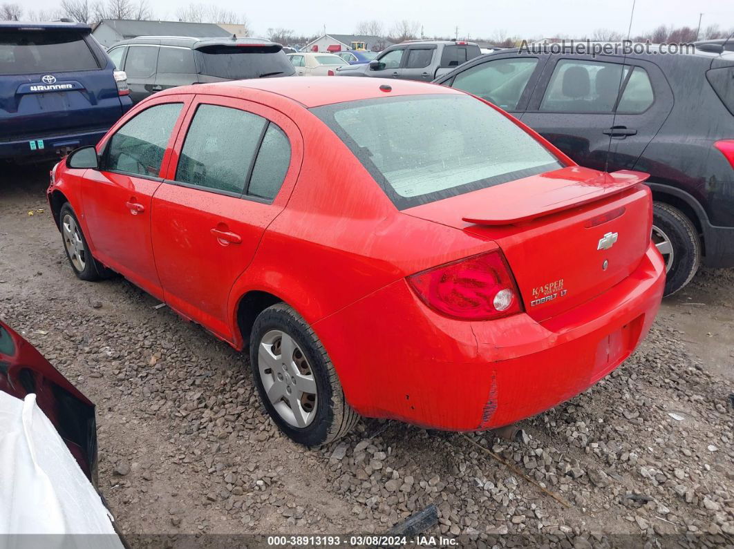 2008 Chevrolet Cobalt Lt Red vin: 1G1AL58F587346607