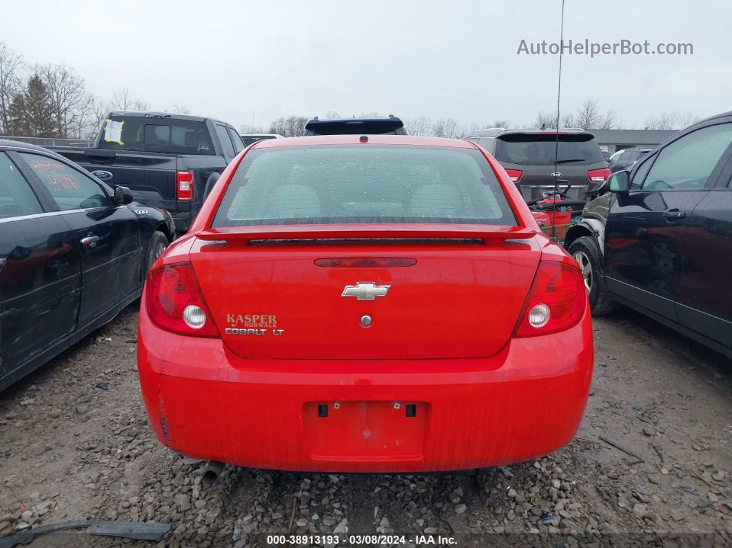 2008 Chevrolet Cobalt Lt Red vin: 1G1AL58F587346607