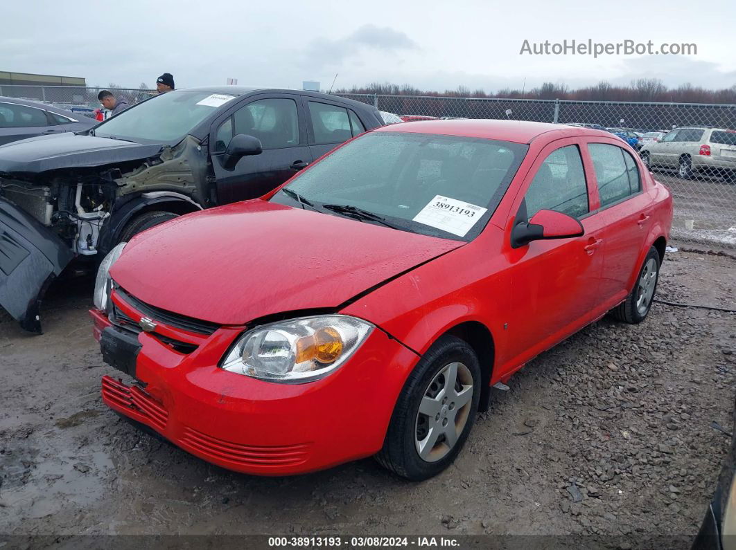 2008 Chevrolet Cobalt Lt Red vin: 1G1AL58F587346607