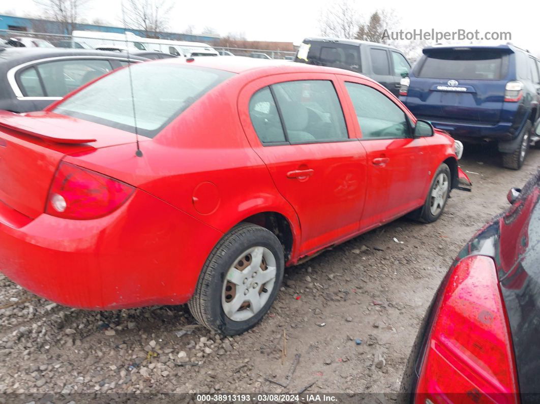 2008 Chevrolet Cobalt Lt Red vin: 1G1AL58F587346607