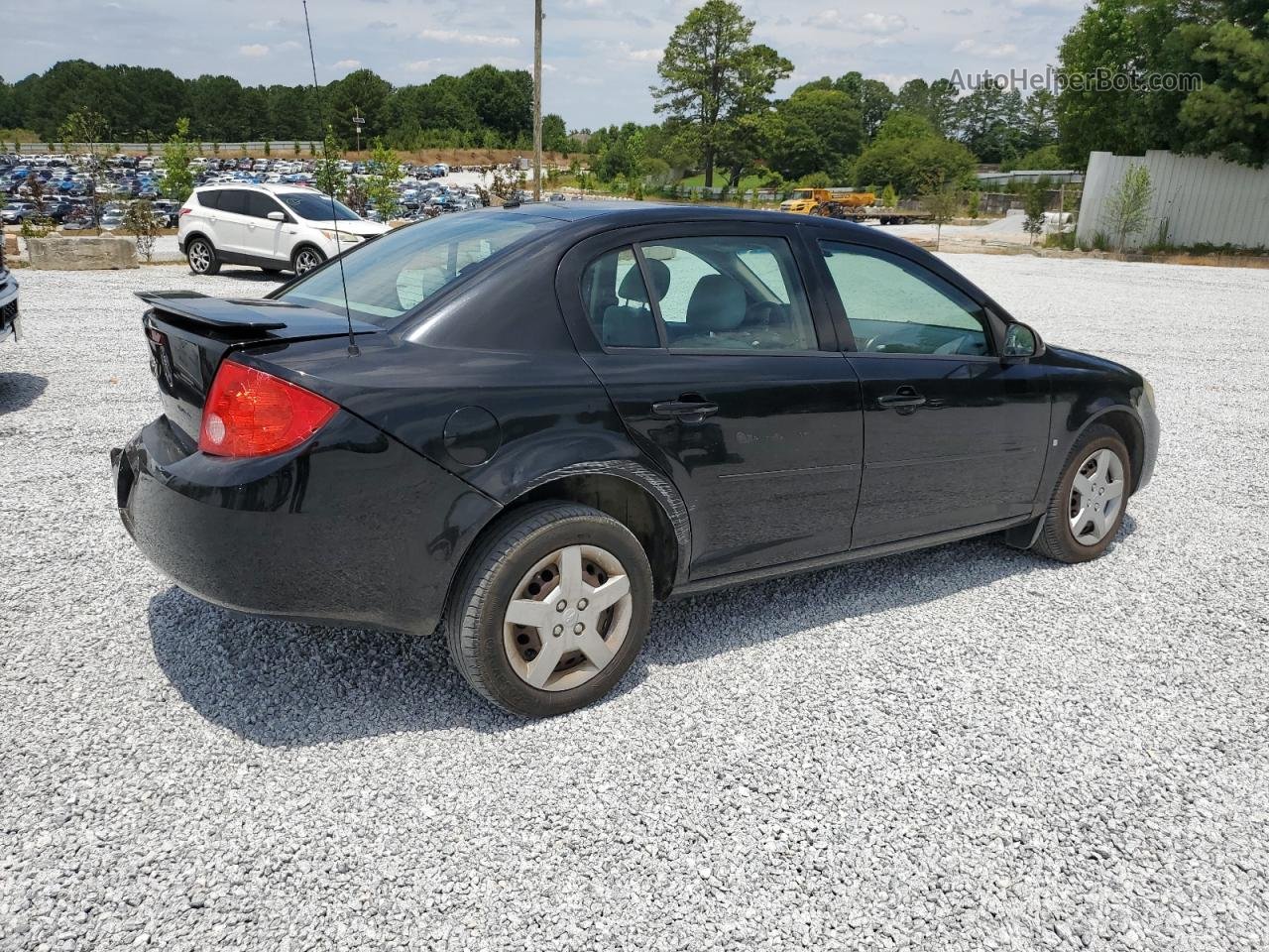 2008 Chevrolet Cobalt Lt Черный vin: 1G1AL58F687200829