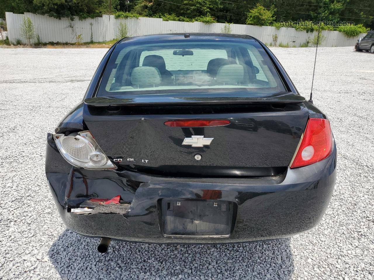 2008 Chevrolet Cobalt Lt Black vin: 1G1AL58F687200829