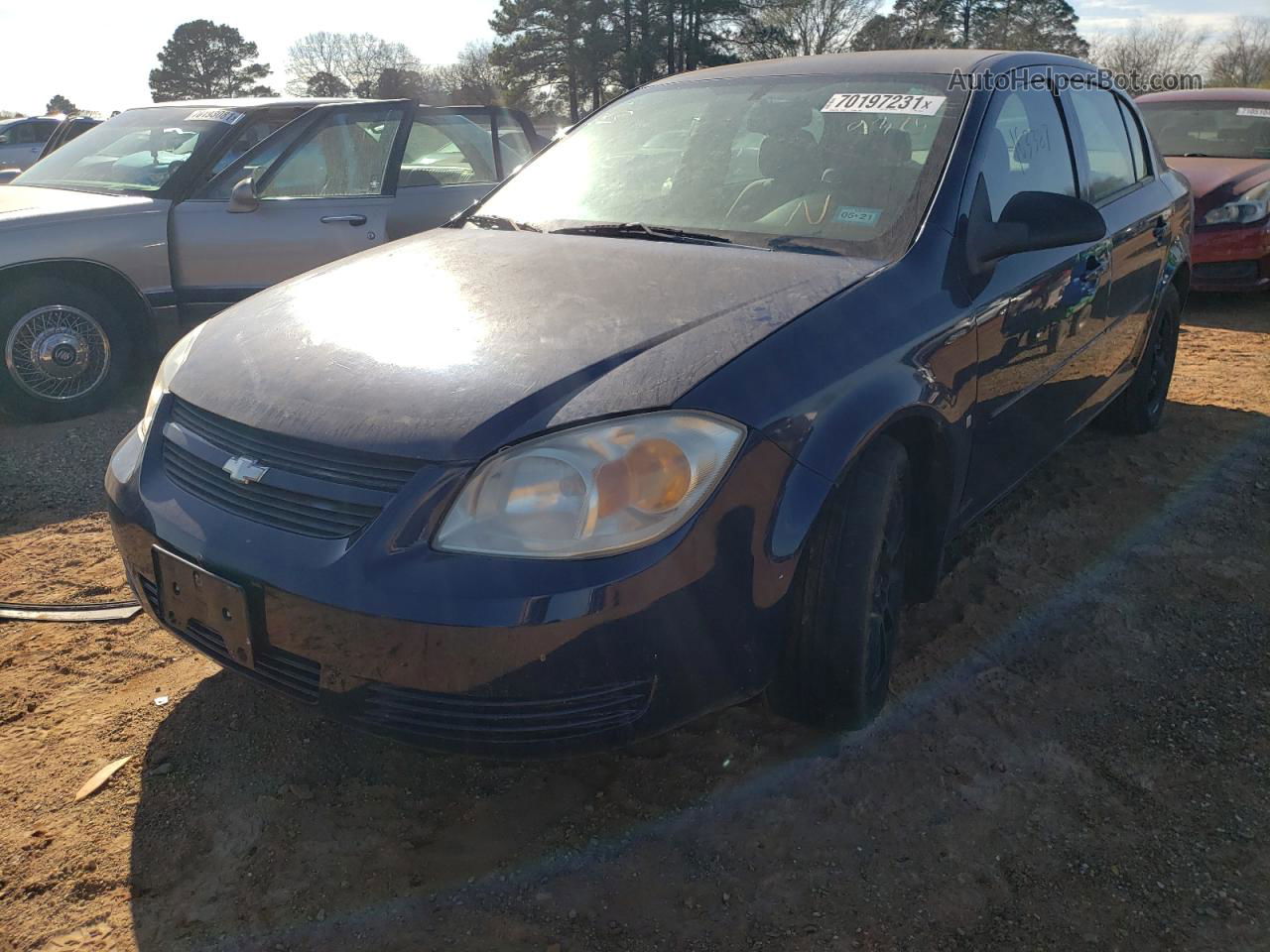 2008 Chevrolet Cobalt Lt Blue vin: 1G1AL58F687229375